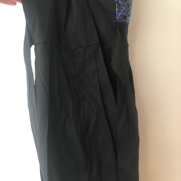 City Style Blue Cocktail Dress Size 7 (Worn Once) - Picture 3 of 3